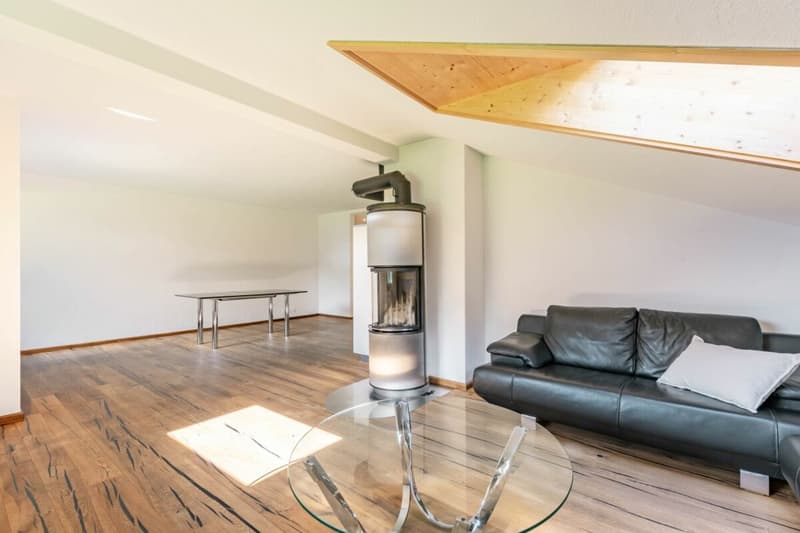 Appartement 3.5 pièces avec vue sur les montagnes - Chalet dans le Rutsch (5)