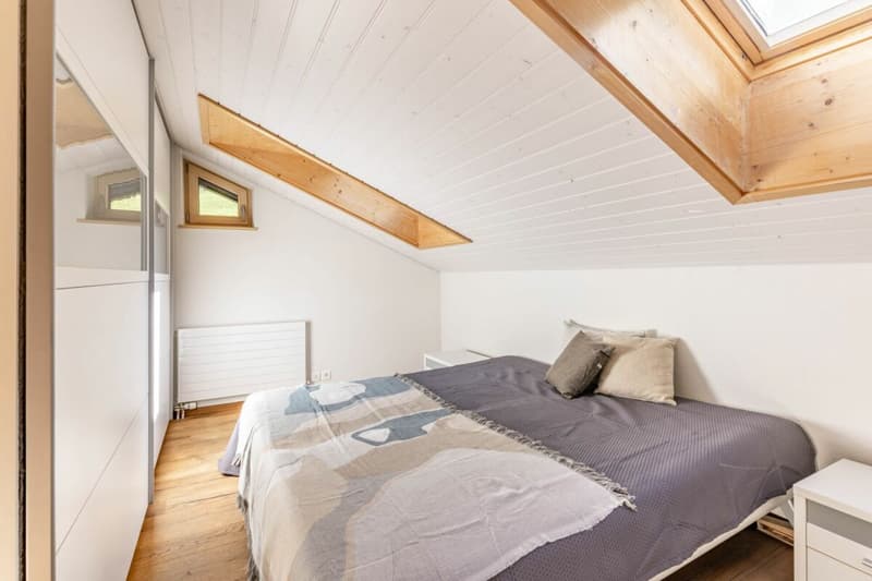 Appartement 3.5 pièces avec vue sur les montagnes - Chalet dans le Rutsch (15)