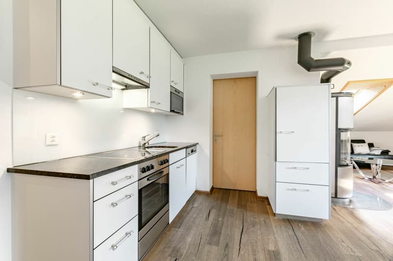 Appartement 3.5 pièces avec vue sur les montagnes - Chalet dans le Rutsch (7)