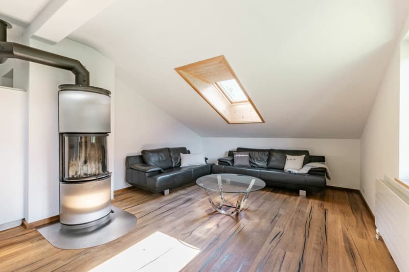 Appartement 3.5 pièces avec vue sur les montagnes - Chalet dans le Rutsch (4)