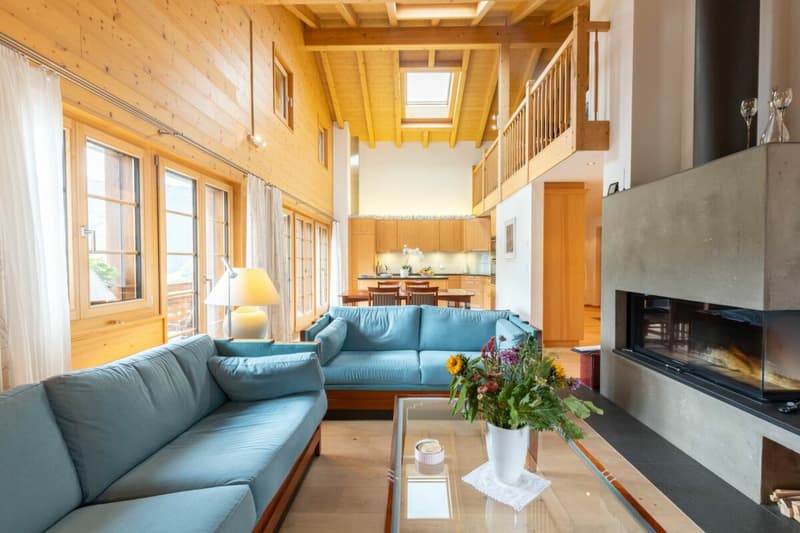 L'appartement exclusif 5.5 pièces avec galerie, Chalet Silberblume (11)