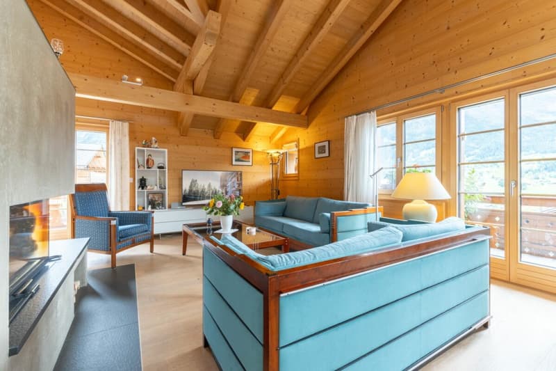 L'appartement exclusif 5.5 pièces avec galerie, Chalet Silberblume (10)