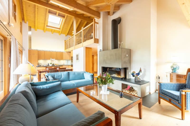 L'appartement exclusif 5.5 pièces avec galerie, Chalet Silberblume (13)