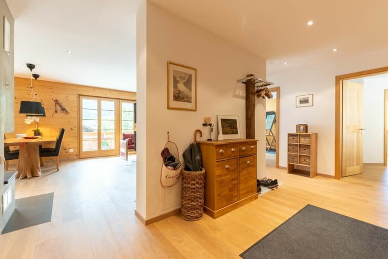 Appartement ensoleillé de 4,5 pièces, Chalet Silberblume (4)