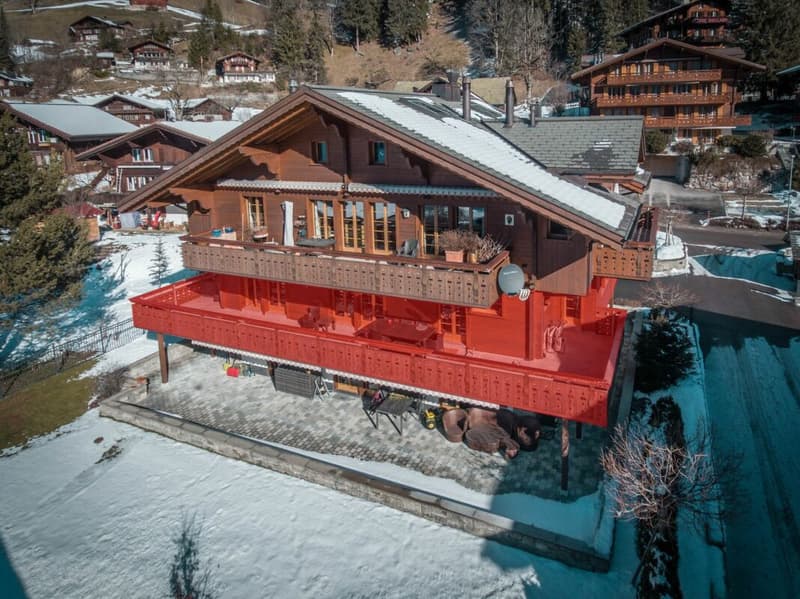 Appartement ensoleillé de 4,5 pièces, Chalet Silberblume (2)