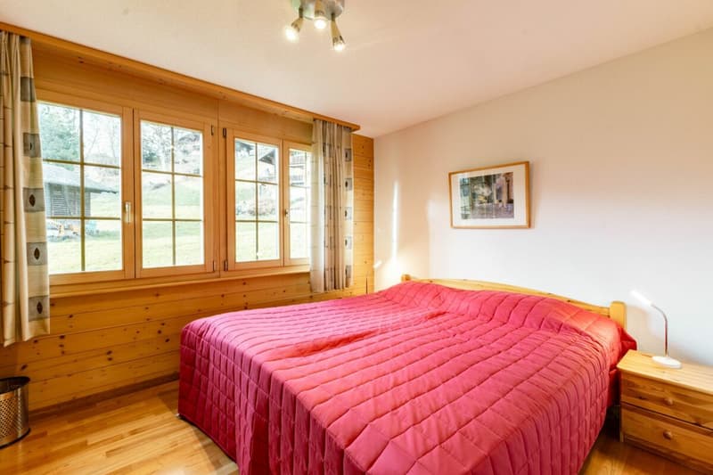 Ampio appartamento di 4,5 locali nel chalet Gemel con vista sulla montagna (12)