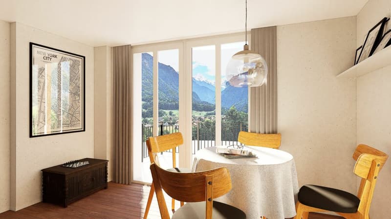 Neubau 4.5-Zimmer-Penthouse Nr. 18 im Mehrfamilienhaus Schönbühl 360° in Wilderswil (8)