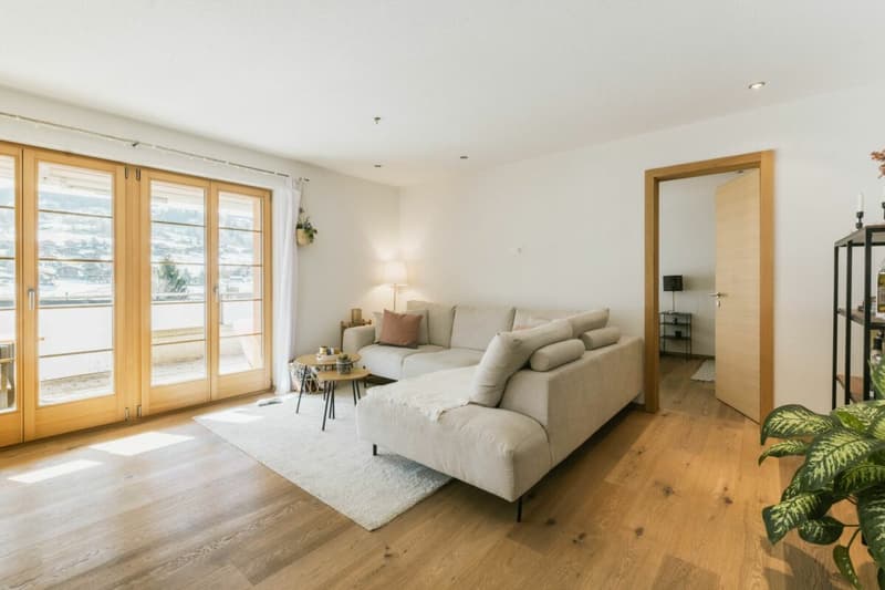 Terrace Apartment with Mountain Views - 3 Bedroom Primary Residence in Chalet Aquila (5)