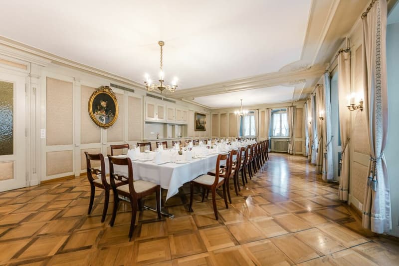 Der Festsaal Zum schwarzen Löwen in Altdorf