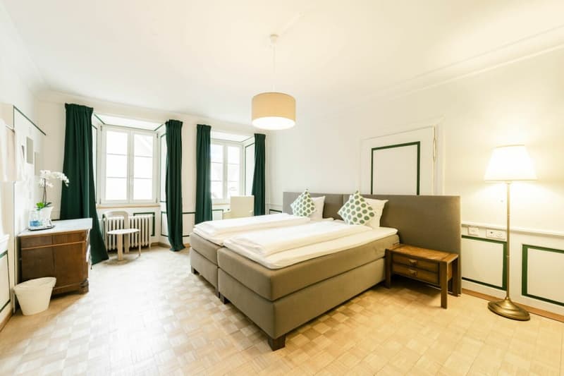 Ein grosszügiges Doppelzimmer Zum schwarzen Löwen in Altdorf