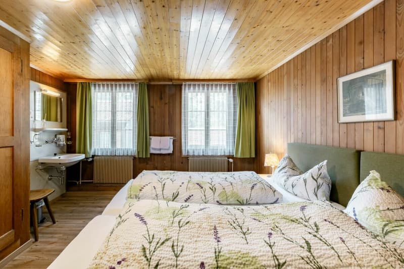 Hotelzimmer im Hotel Restaurant Alpina-Ritzli in Innertkirchen