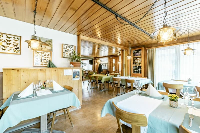 Stübli im Hotel Restaurant Alpina-Ritzli in Innertkirchen