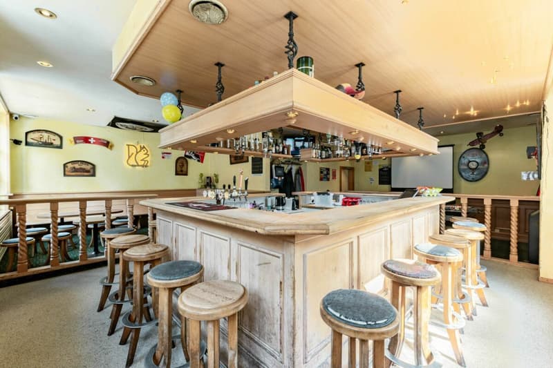 Ritzli-Pub im Hotel Restaurant Alpina-Ritzli in Innertkirchen