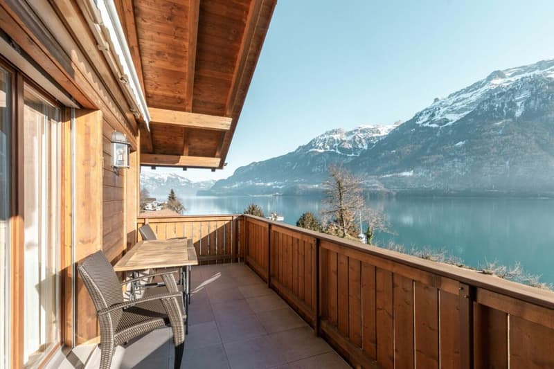 Wunderschöne 4.5-Zimmerwohnung mit Bootsplatz und Seesicht, Chalet Brienzersee (31)