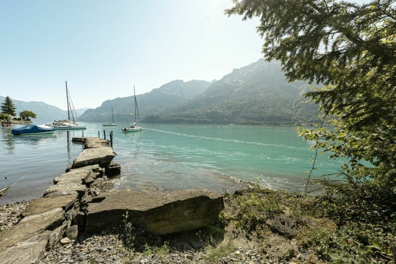 Wunderschöne 4.5-Zimmerwohnung mit Bootsplatz und Seesicht, Chalet Brienzersee (39)