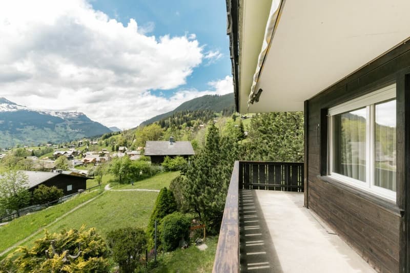 Cozy 1 Bedoom Apartment With Mountain Views In Chalet Eggli (14)