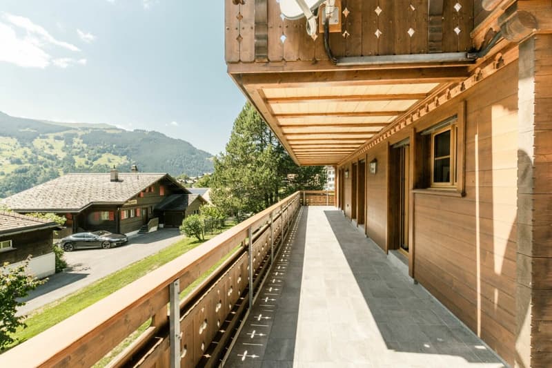 Sonnige 4.5-Zimmerwohnung, Chalet Silberblume (21)