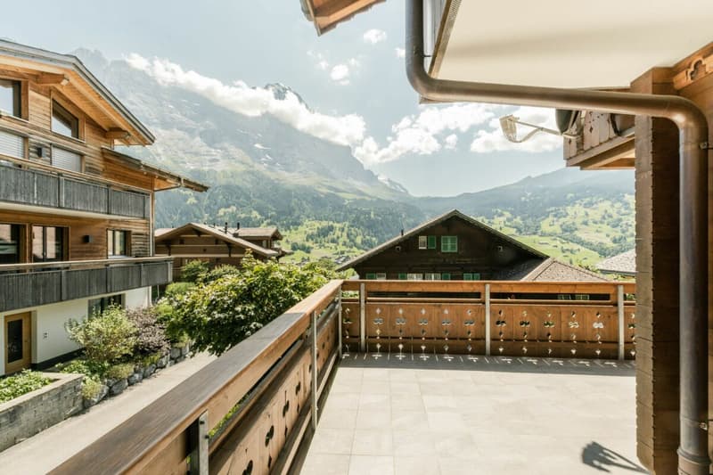 Sonnige 4.5-Zimmerwohnung, Chalet Silberblume (22)