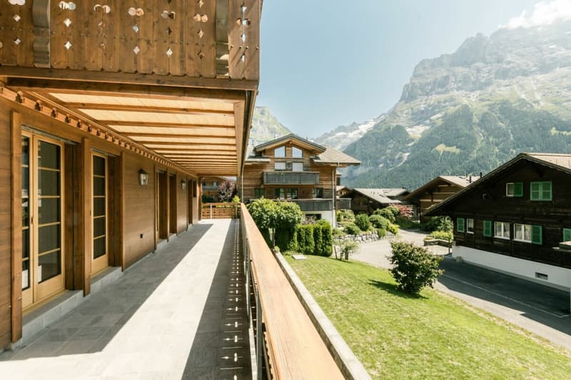 Sonnige 4.5-Zimmerwohnung, Chalet Silberblume (23)
