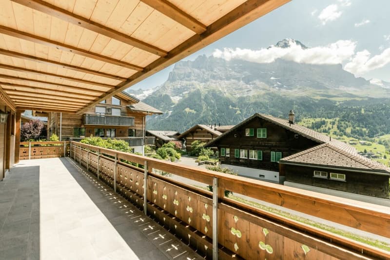 Sonnige 4.5-Zimmerwohnung, Chalet Silberblume (20)