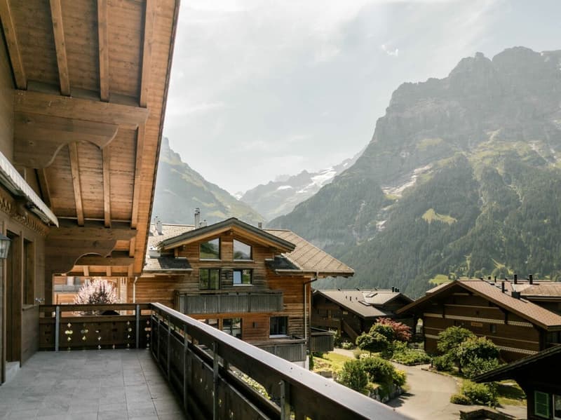Die exklusive 5.5-Zimmerwohnung mit Galerie, Chalet Silberblume (30)