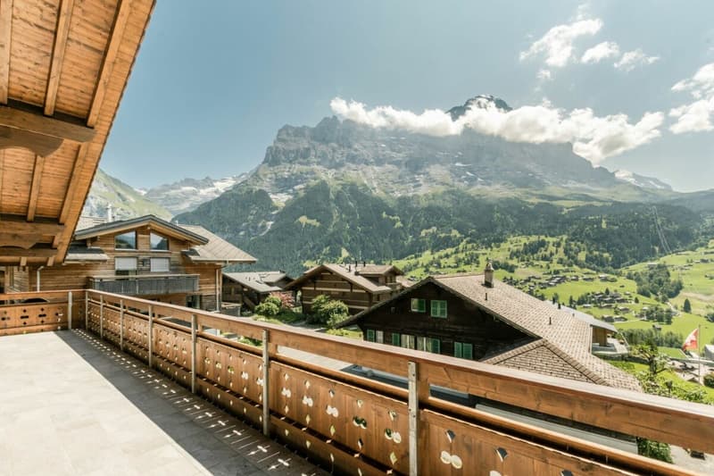 Die exklusive 5.5-Zimmerwohnung mit Galerie, Chalet Silberblume (1)