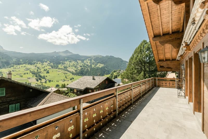 Die exklusive 5.5-Zimmerwohnung mit Galerie, Chalet Silberblume (31)