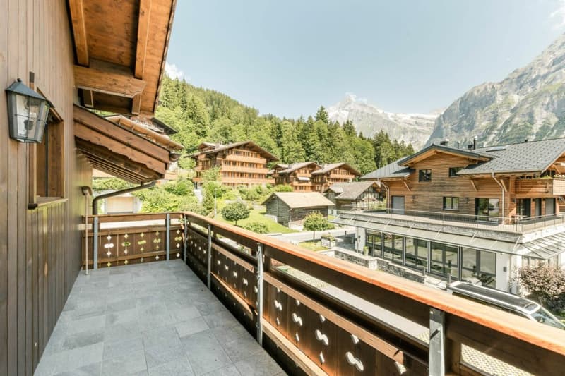 Die exklusive 5.5-Zimmerwohnung mit Galerie, Chalet Silberblume (33)