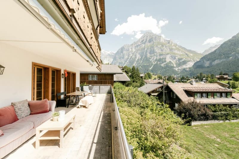 Terrassenwohnung mit Bergblick - 4.5-Zimmer-Erstwohnung im Chalet Aquila (16)