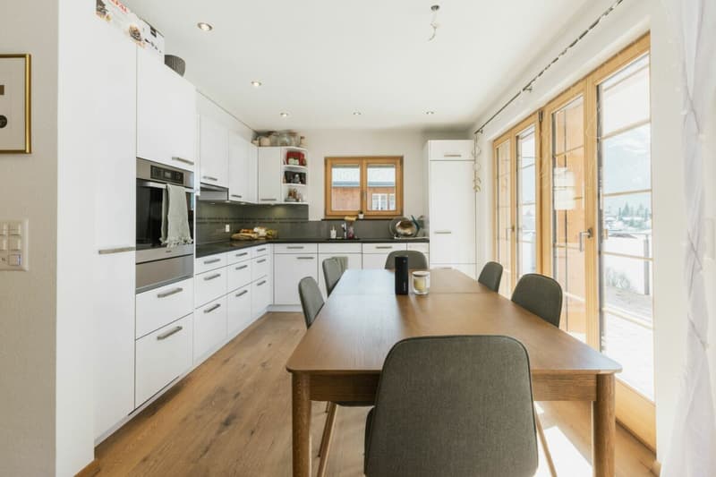 Terrassenwohnung mit Bergblick - 4.5-Zimmer-Erstwohnung im Chalet Aquila (6)
