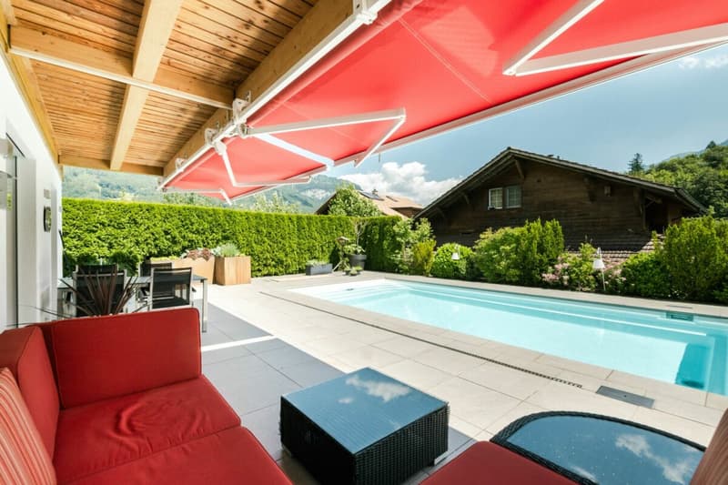Exklusives Einfamilienhaus mit Pool in Hofstetten (10)
