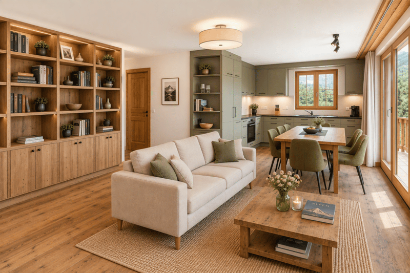 Wohnen mit Aussicht - Exklusive 4.5-Zimmerwohnung im Chalet Nagano (5)