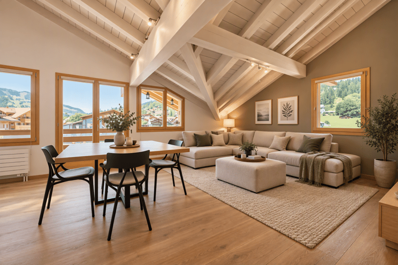 Ski-in/Ski-out Penthouse in Wengen (5)