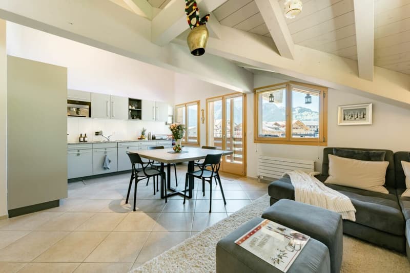 Ski-in/Ski-out Penthouse in Wengen (8)