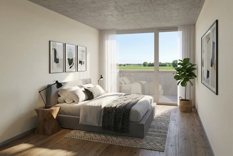 Modern wohnen mit Stil - exklusive Mietwohnungen in Biberist - 2 1/2 Zimmer Attikawohnung (4)
