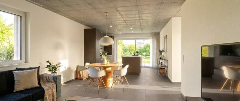 Modern wohnen mit Stil – exklusive 4½-Zimmer-Mietwohnung mit privatem Gartenanteil (3)