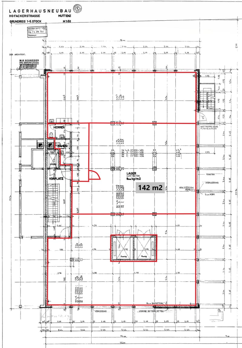 Office and commercial space, 142 m2, individually expandable, in an ideally developed location in Muttenz, BL (3)