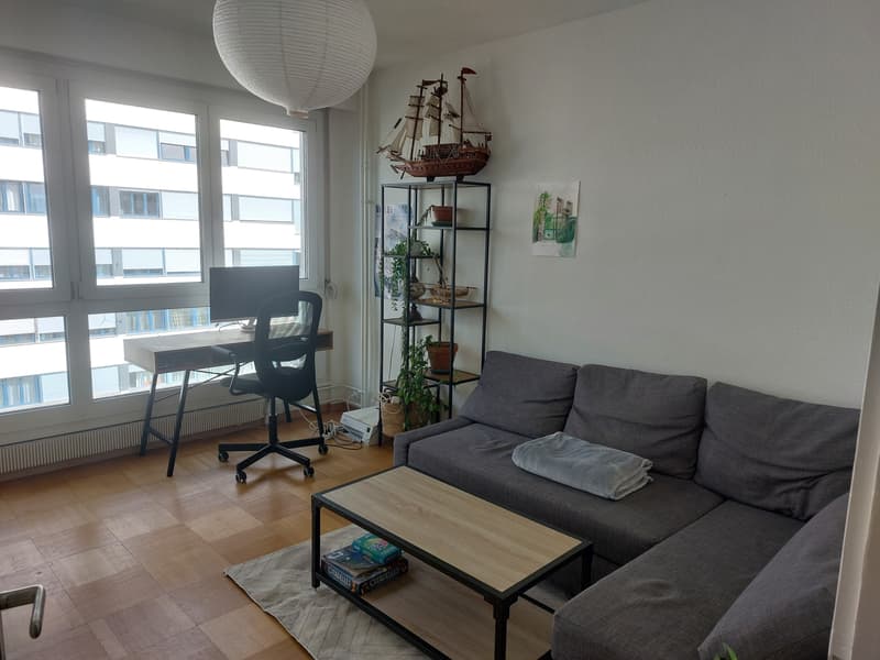 APPARTEMENT 3 PIÈCES À GENÈVE - SAINT-JEAN/CHARMILLES, MEUBLÉ, DURÉE D (2)