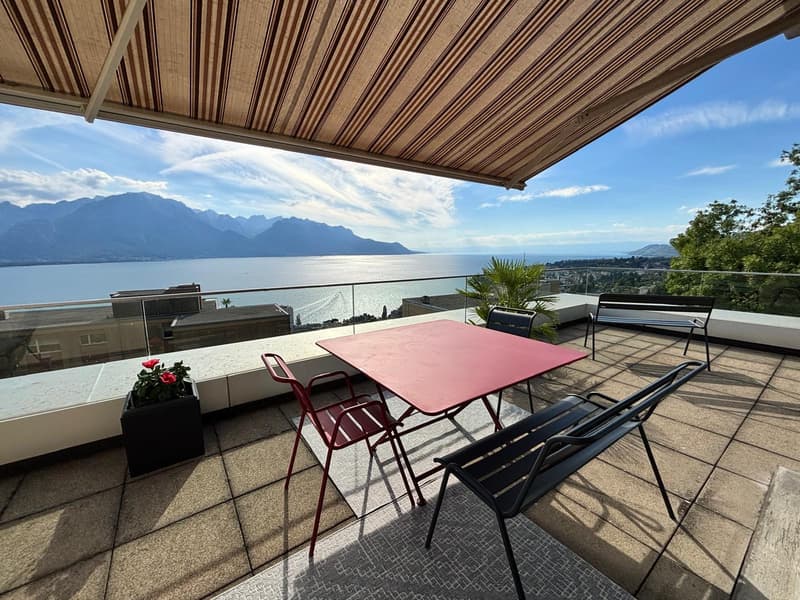 APPARTEMENT 5½ PIÈCES À MONTREUX (VD), MEUBLÉ, DURÉE DÉTERMINÉE (9)