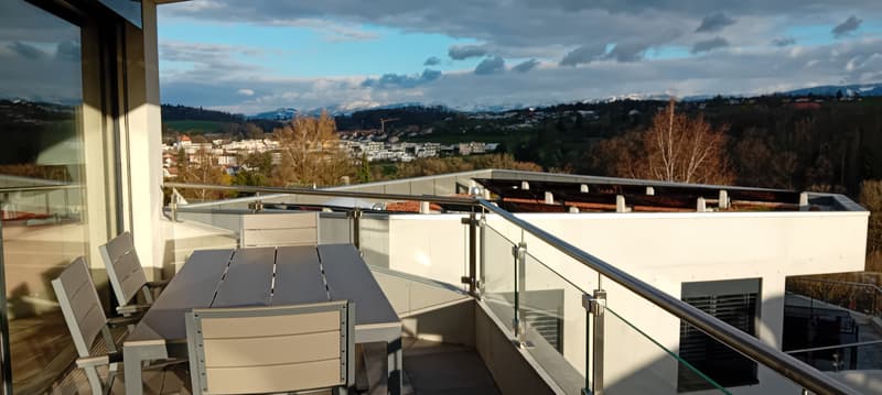 APPARTEMENT 5½ PIÈCES À BELFAUX (FR), MEUBLÉ, DURÉE DÉTERMINÉE (9)
