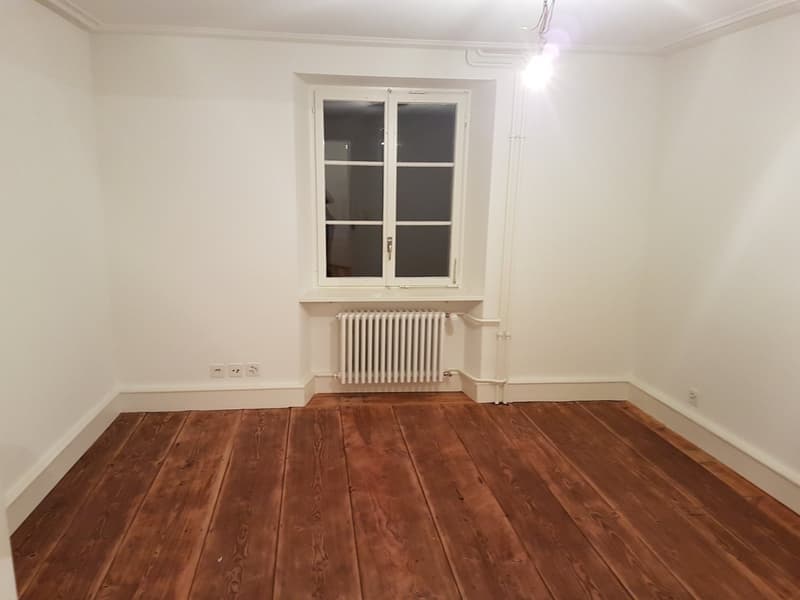 Schöne, moderne Altbauwohnung mit altem, aufgefrischtem Langriehmen-Holzboden im Dorfkern (8)