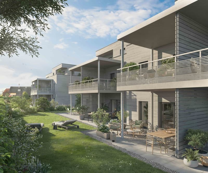 Maison mitoyenne neuve dans un emplacement familial (3)