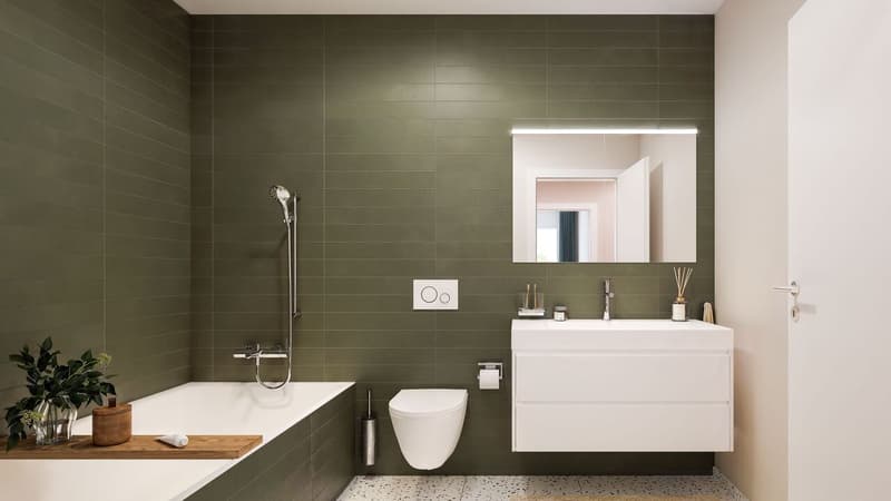 Musterwohnung Bad