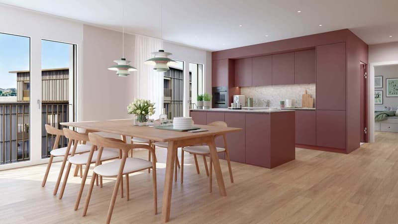 Musterwohnung Küche Essen