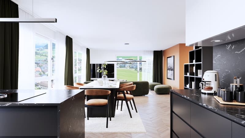 5.5- Zimmer Eigentumswohnung mit Terrasse und Loggia (4)