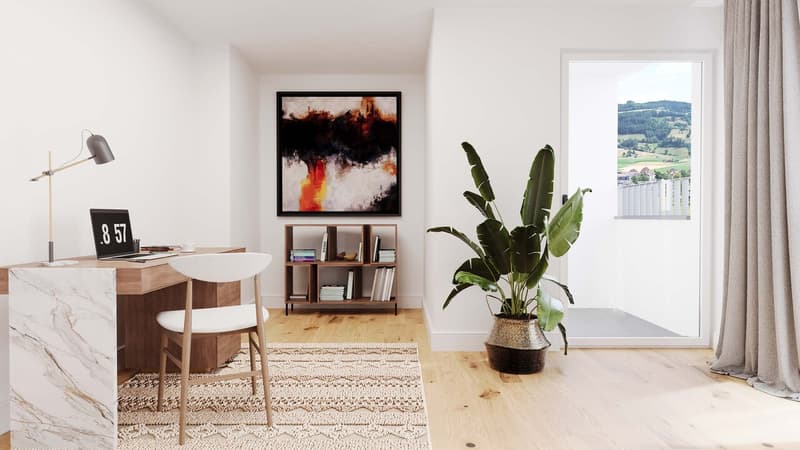 5.5- Zimmer Eigentumswohnung mit Terrasse & Loggia (5)