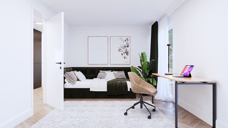Grosszügige 5.5- Zimmer Eigentumswohnung mit Terrasse (Süd) und Loggia (8)
