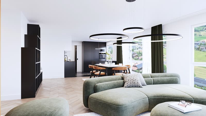5.5- Zimmer Eigentumswohnung mit Terrasse und Loggia (4)