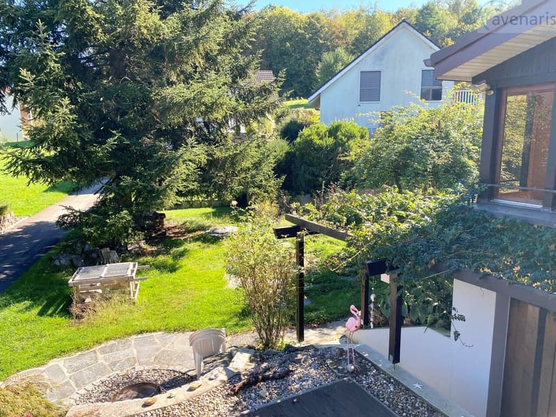 Blick Balkon Küche