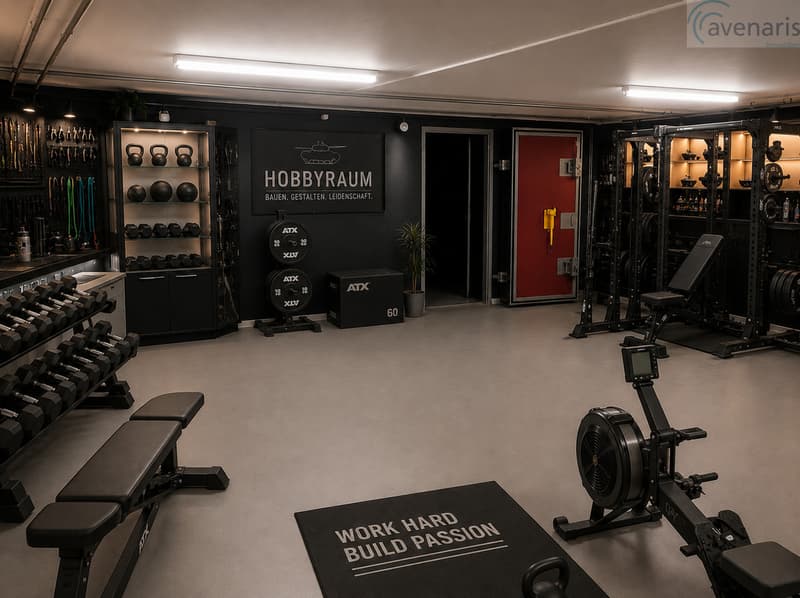 Fitnessraum Raum 1 Visualisierung